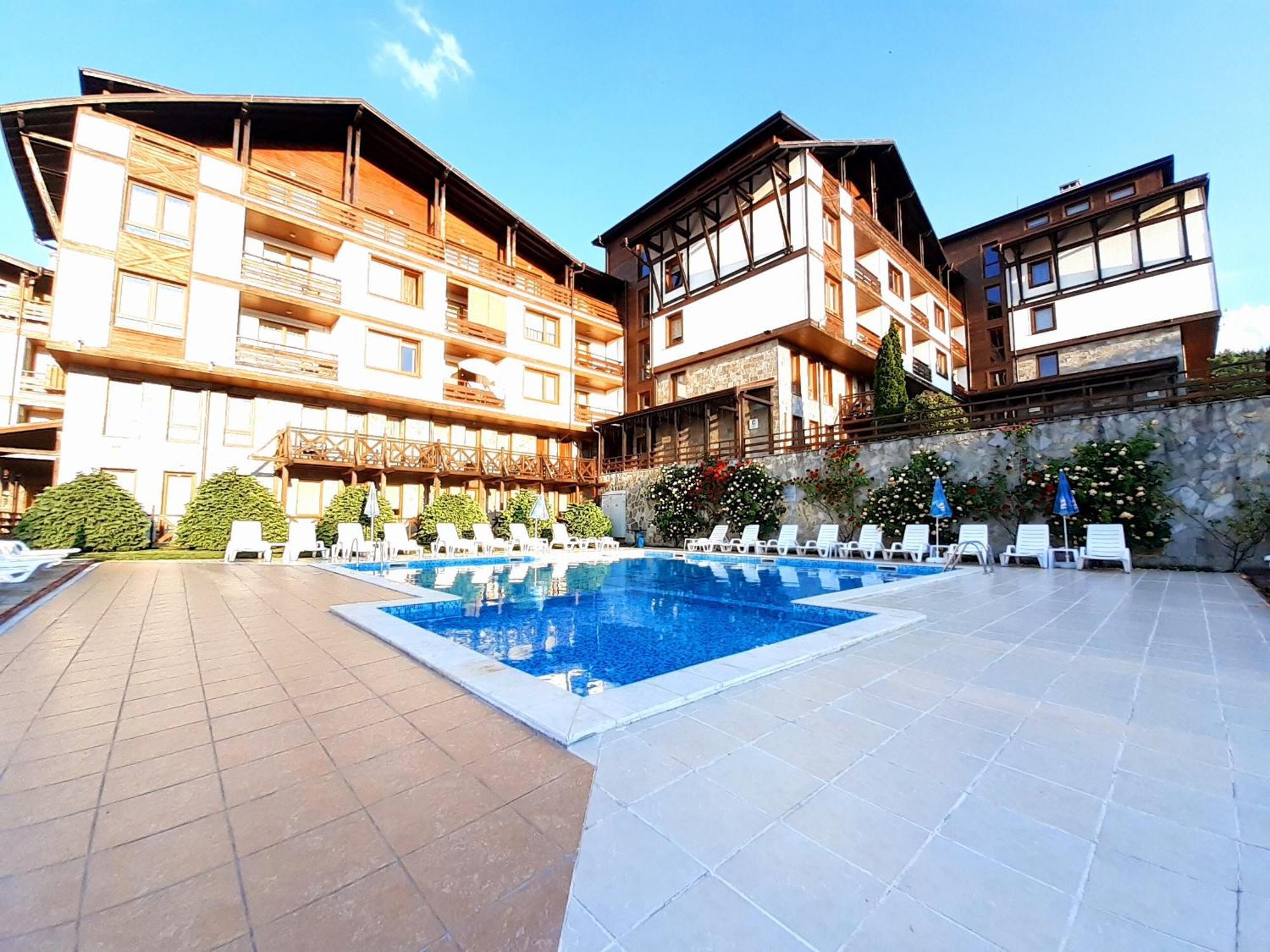 Elegant Studio In Top Bansko Location - Ski & Relax By Flat Mаnager Exteriör bild
